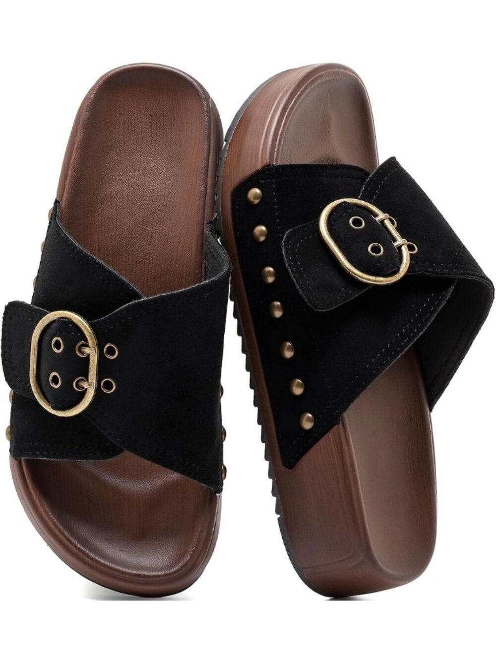 Stylish Platform Sandals for Women | Arch Support Wedge Slides, Adjustable